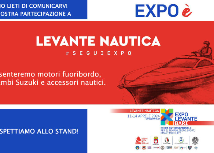 Nautica Flaviale partecipa all'Expo Levante nautica a Bari